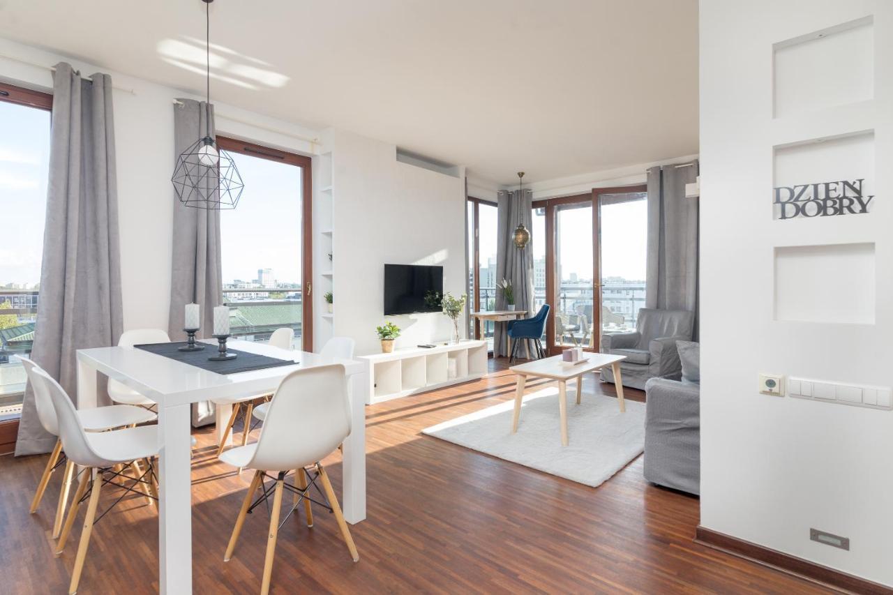 Mokotow Premium Apartment With Terrace Warsaw Ngoại thất bức ảnh