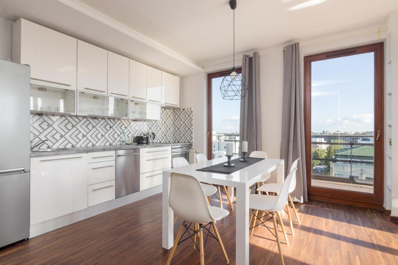 Mokotow Premium Apartment With Terrace Warsaw Ngoại thất bức ảnh